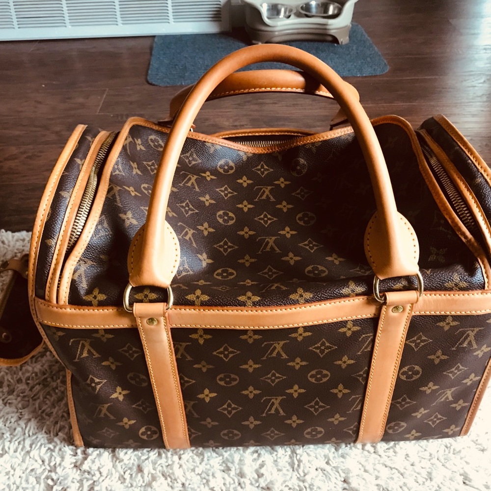 Authentic Louis Vuitton Sac Chien 40 Dog Carrier - Picture 1 of 8